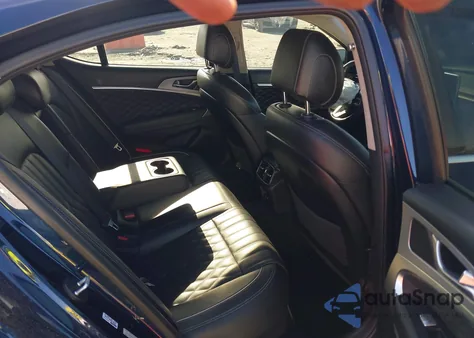 2019 Genesis G70 3.3T Advanced z USA, uszkodzony, nr VIN KMTG34LE7KU027794